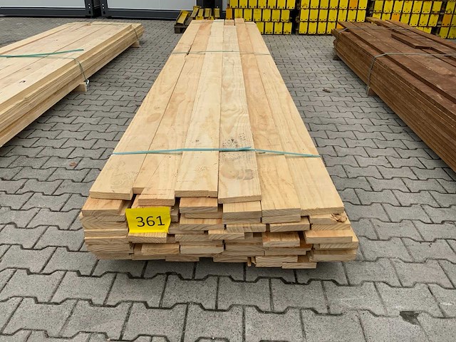 Vuren plank 4880x150x25mm (60x) - afbeelding 2 van  6