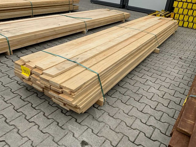 Vuren plank 4880x150x25mm (60x) - afbeelding 3 van  6