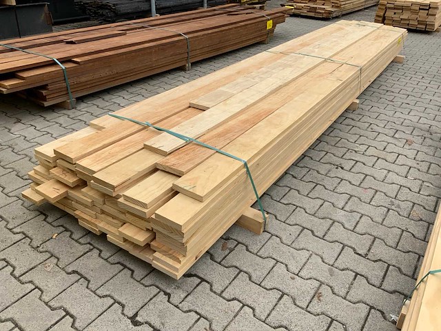 Vuren plank 4880x150x25mm (60x) - afbeelding 4 van  6