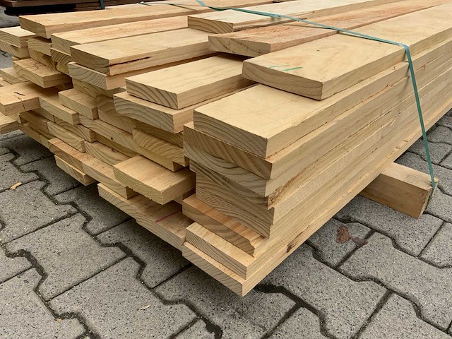 Vuren plank 4880x150x25mm (60x) - afbeelding 5 van  6