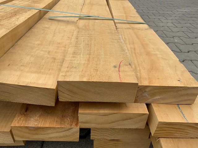 Vuren plank 4880x150x50mm (26x) - afbeelding 4 van  8