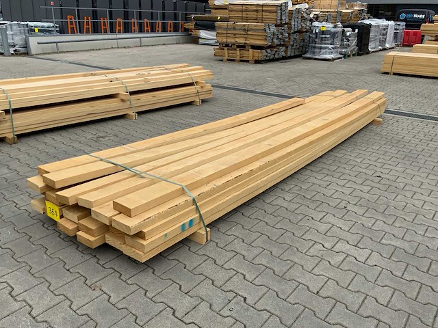 Vuren plank 4880x150x50mm (26x) - afbeelding 7 van  8