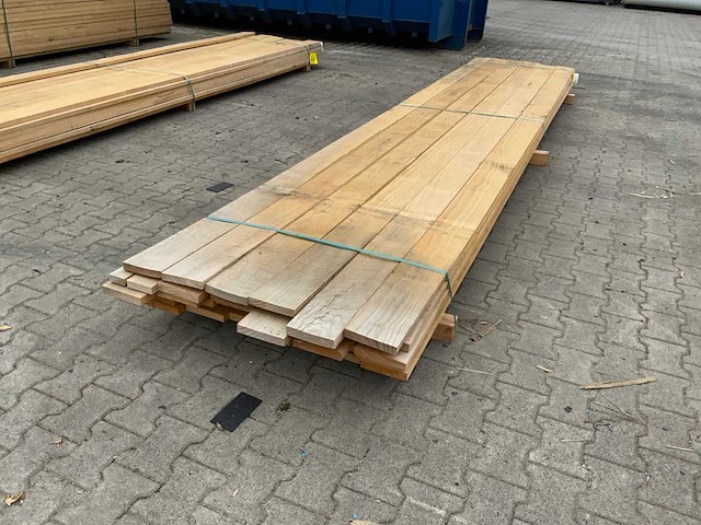 Vuren plank 4880x155x25mm (42x) - afbeelding 2 van  7