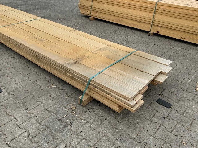 Vuren plank 4880x155x25mm (42x) - afbeelding 6 van  7
