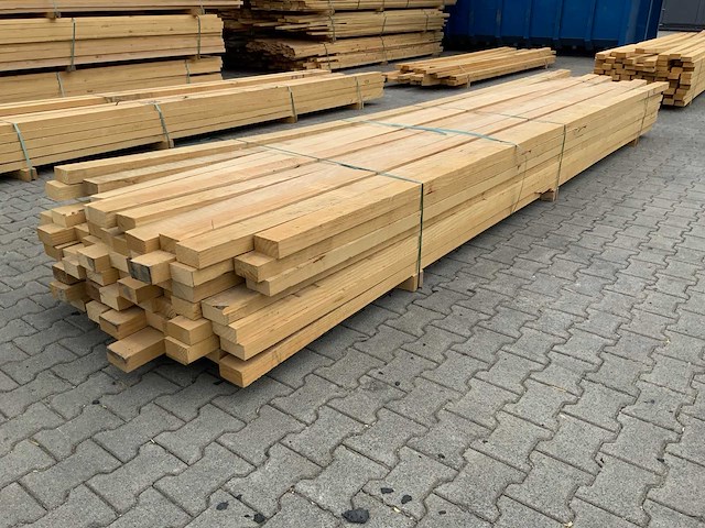 Vuren plank 4885x100x55mm (70x) - afbeelding 1 van  7