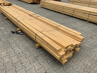 Vuren plank 4890x100x53mm (40x) - afbeelding 4 van  7
