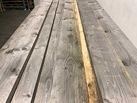 Vuren plank 500x20x3.2 cm (25x) - afbeelding 2 van  2