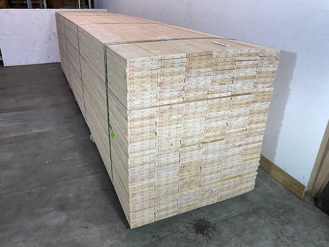 Vuren plank 510x17,5x2,2 cm (30x) - afbeelding 1 van  6