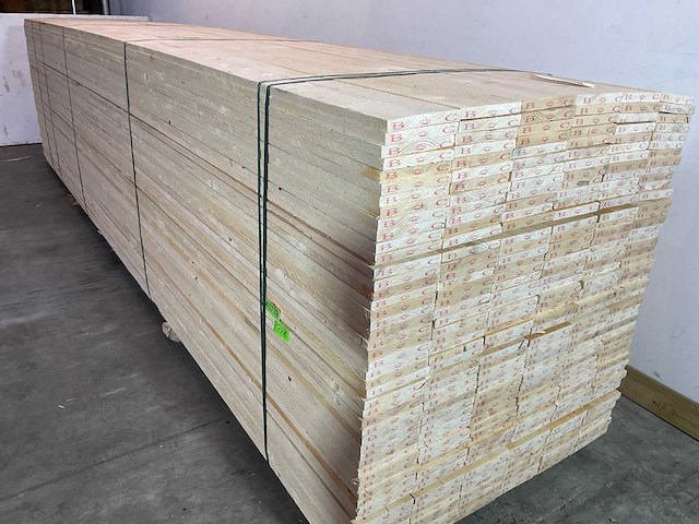 Vuren plank 510x17,5x2,2 cm (30x) - afbeelding 2 van  6