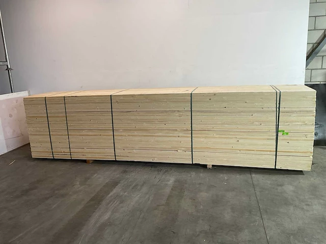 Vuren plank 510x17,5x2,2 cm (30x) - afbeelding 4 van  7