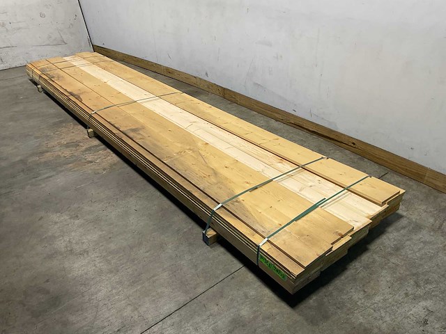 Vuren plank 510x21x1,8 cm (43x) - afbeelding 1 van  8