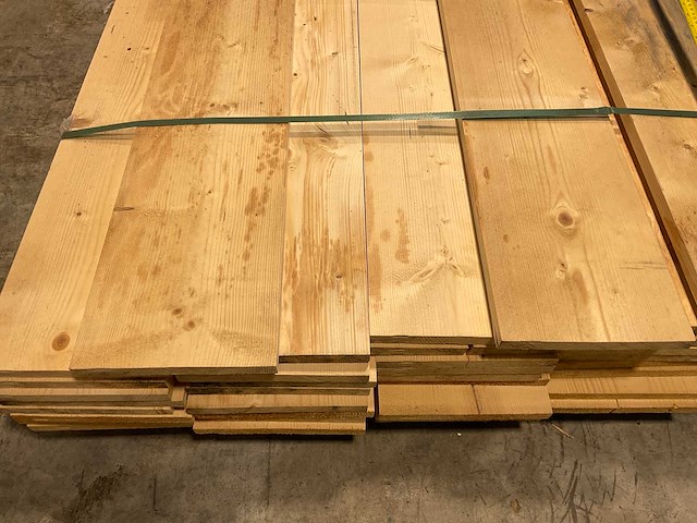 Vuren plank 510x21x1,8 cm (43x) - afbeelding 5 van  8