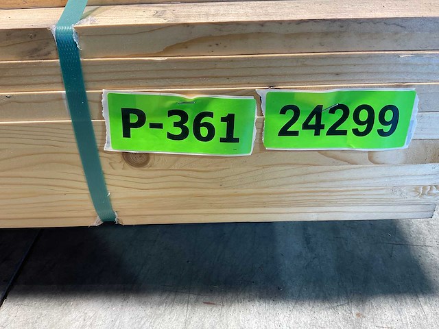 Vuren plank 510x21x1,8 cm (43x) - afbeelding 8 van  8
