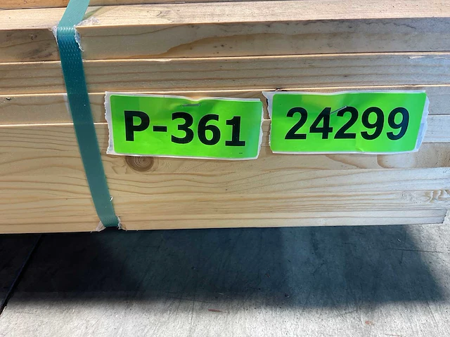 Vuren plank 510x21x1,8 cm (43x) - afbeelding 8 van  8