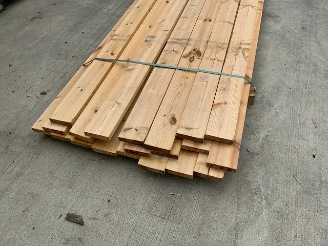 Vuren plank 5400x120x30mm (19x) - afbeelding 3 van  7
