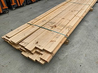 Vuren plank 5400x120x30mm (19x) - afbeelding 6 van  7