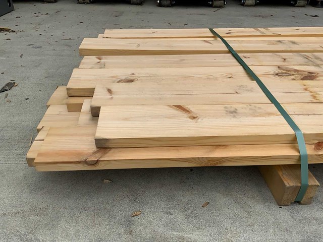 Vuren plank 5400x120x30mm (19x) - afbeelding 7 van  7