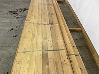 Vuren plank 540x10x3 cm (48x) - afbeelding 2 van  3