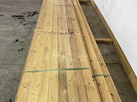 Vuren plank 540x10x3 cm (48x) - afbeelding 2 van  3