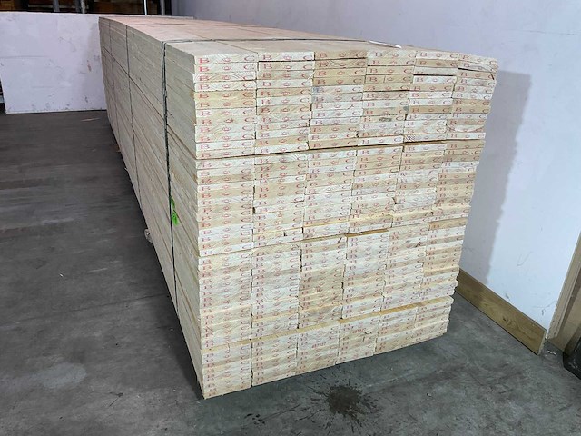 Vuren plank 540x17,5x2,2 cm (60x) - afbeelding 5 van  6