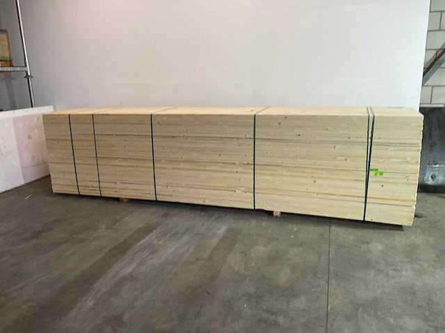 Vuren plank 540x17,5x2,2 cm (60x) - afbeelding 2 van  6
