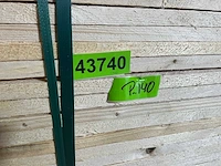 Vuren plank 540x17,5x2,2 cm (60x) - afbeelding 4 van  6