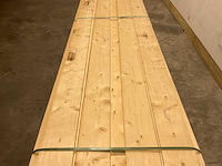 Vuren plank 540x20x2.2 cm (50x) - afbeelding 2 van  3