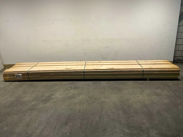 Vuren plank 540x20x2.2 cm (50x) - afbeelding 2 van  6
