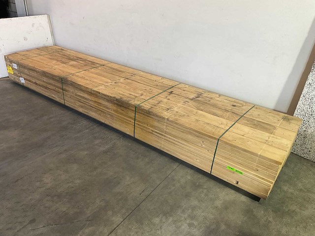 Vuren plank 540x22x3.8 cm (15x) - afbeelding 1 van  2