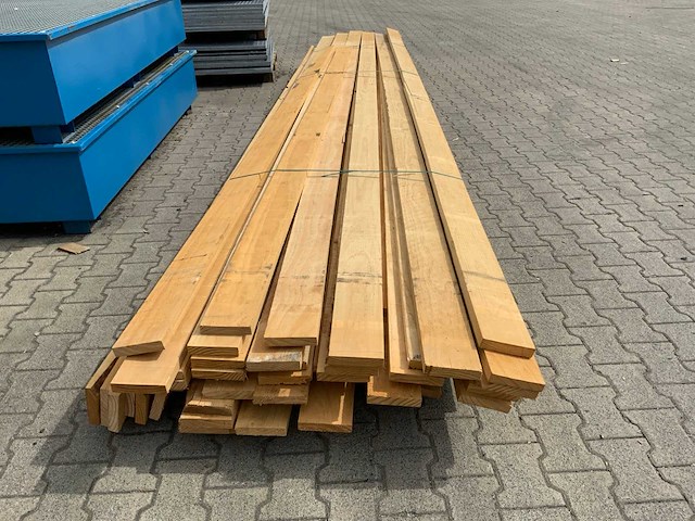 Vuren plank 5480x130x28mm (63x) - afbeelding 5 van  8