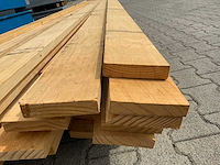 Vuren plank 5480x130x28mm (63x) - afbeelding 7 van  8