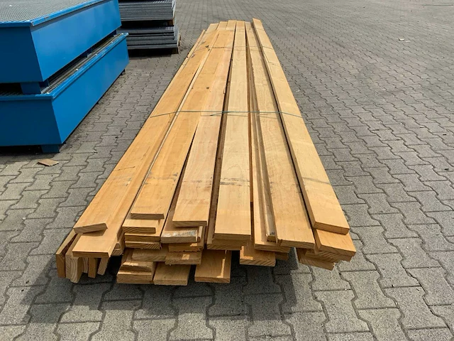 Vuren plank 5480x130x28mm (63x) - afbeelding 5 van  8