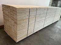 Vuren plank 570x17,5x2,2 cm (30x) - afbeelding 1 van  6
