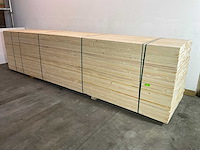 Vuren plank 570x17,5x2,2 cm (30x) - afbeelding 2 van  6