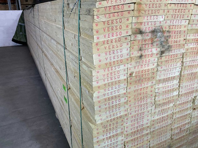 Vuren plank 600x17,5x2,5 cm (50x) - afbeelding 2 van  6