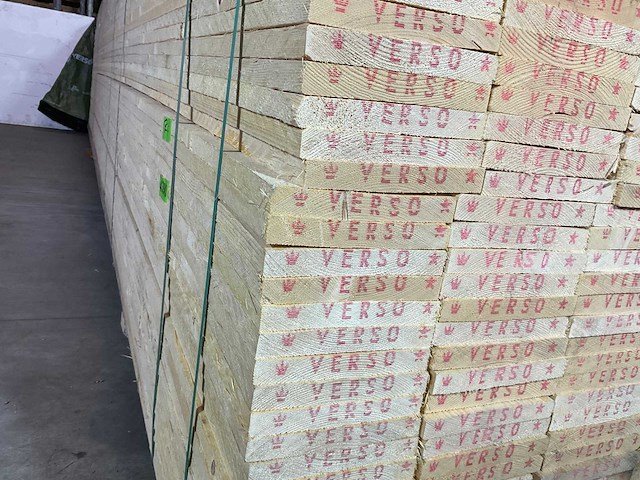 Vuren plank 600x17,5x2,5 cm (50x) - afbeelding 2 van  3