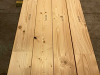 Vuren plank 640x23,5x4 cm (8x) - afbeelding 3 van  4