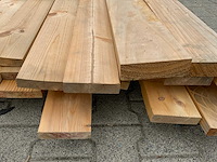 Vuren plank ca 4900mm (24x) - afbeelding 8 van  8