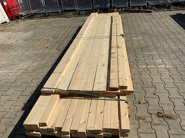 Vuren plank en balkjes mix tot 4880mm (46x) - afbeelding 2 van  4