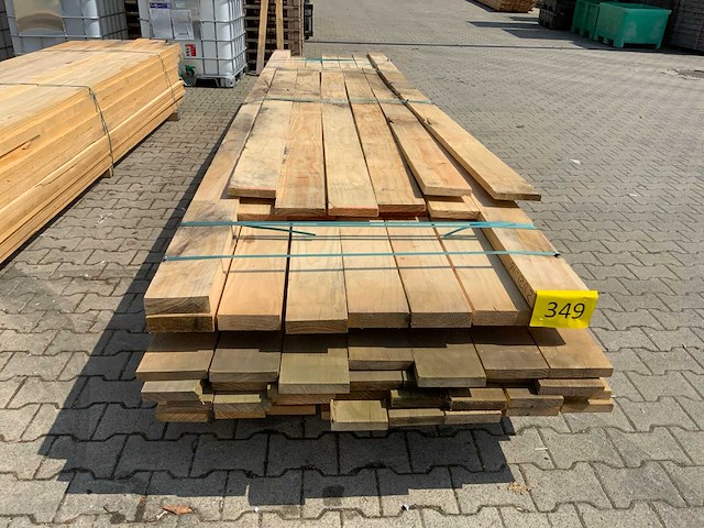 Vuren plank en ligger mix tot 4880mm (100x) - afbeelding 2 van  7