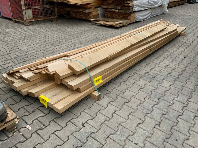 Vuren plank en ligger mix vanaf 4260 tot 5000mm 95st nieuw - afbeelding 1 van  1