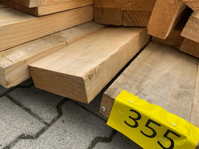 Vuren plank en ligger mix vanaf 4260 tot 5000mm (95x) - afbeelding 3 van  8