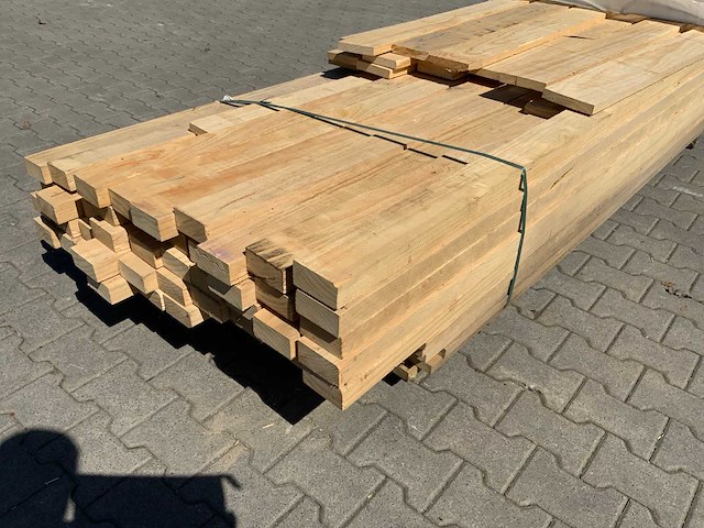 Vuren plank en vuren balk mix (96x) - afbeelding 4 van  10