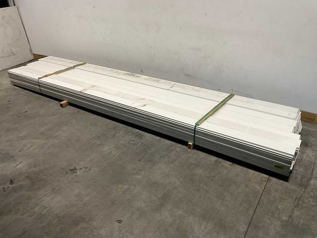 Vuren plank gegrond 480x14,5x2 cm (88x) - afbeelding 1 van  4