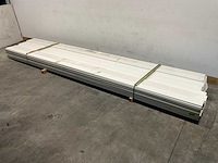 Vuren plank gegrond 480x14,5x2 cm (88x) - afbeelding 1 van  4