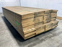 Vuren plank geschaafd - 300x28,5x3,8 cm (25x) - afbeelding 5 van  7