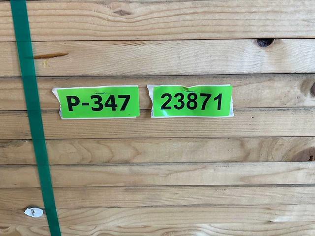 Vuren plank geschaafd - 300x28,5x3,8 cm (25x) - afbeelding 7 van  7