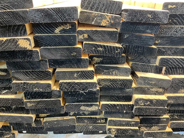 Vuren plank geschaafd - 330x6,8x1,9 cm (190x) - afbeelding 6 van  7