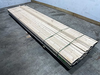Vuren plank geschaafd - 390x6,8x1,9 cm (109x) - afbeelding 1 van  7