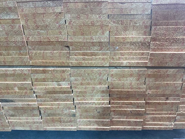 Vuren plank geschaafd - 420x14,5x2 cm (105x) - afbeelding 4 van  6